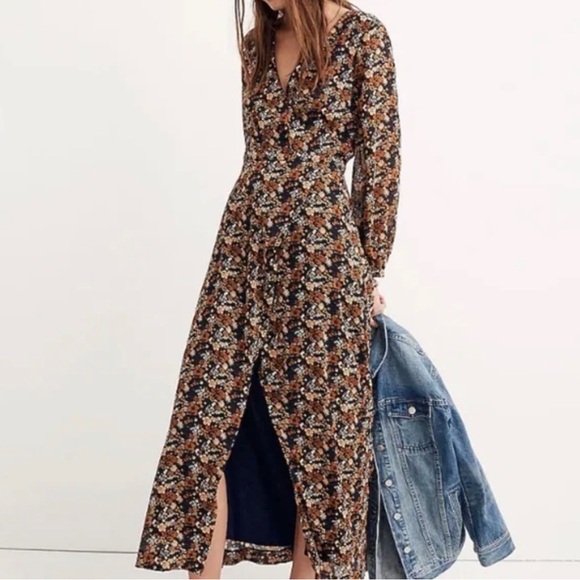 Madewell Dresses & Skirts - Madewell Nightflower Maxi Dress in Prairie Blossom — Size 8